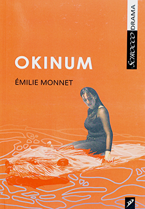 Book cover for Okinum, translated by Émilie Monnet