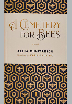 Book cover for A Cemetery for Bees, translated by Katia Grubisic