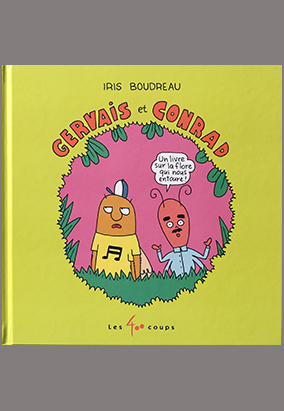 Book cover for Gervais et Conrad, by Iris Boudreau