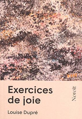 Book cover for Exercices de joie, by Louise Dupré