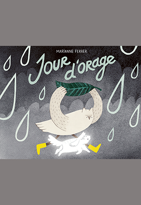 Book cover for Jour d’orage, by Marianne Ferrer