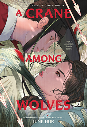 Book cover for A Crane Among Wolves, by June Hur